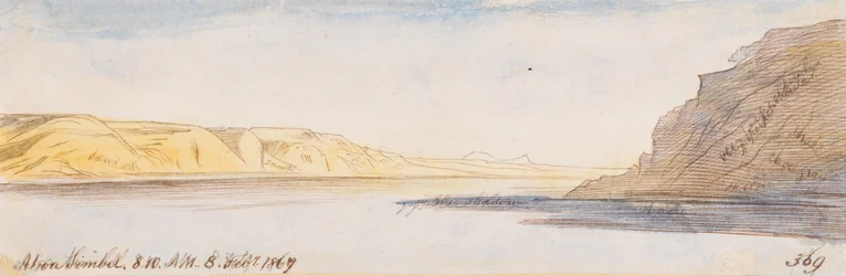 Abou Simbel; 8:10 A.M., 8 Feb. 1867 (369)