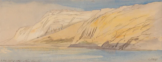 Abu Simbel, 1:00 pm, 9 February 1867