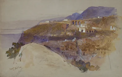 Bagnara above the Straits of Messina