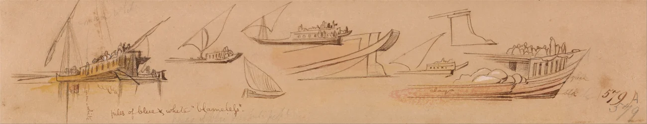 Boats on the Nile