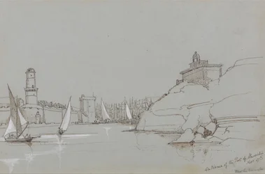 Entrance to the Port of Marseilles