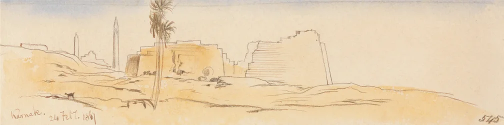 Karnak, 24 February 1867