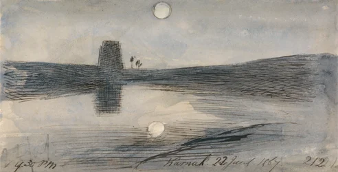 Karnak, 9:30 pm, 22 January 1867