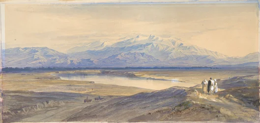 Mount Olympus from Larissa, Thessaly, Greece