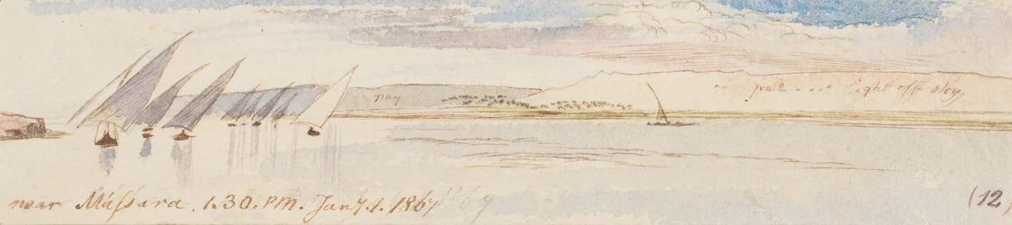 Near Massara; 1:30 P.M., 1 Jan. 1867 (12)