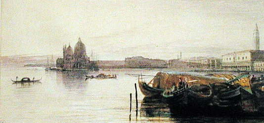 The Church of Santa Maria della Salute, Venice