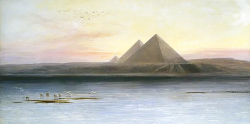 The Pyramids at Gizeh