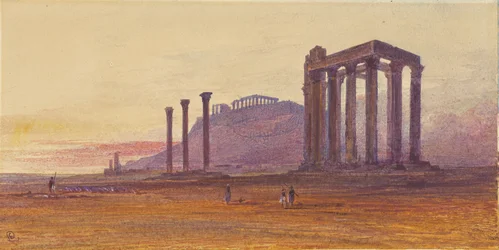 The Temple of Olympian Zeus, Greece