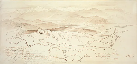 View from the Mountains above Phonia