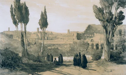 Views in Rome and its environs: Rome from the Convent of Ss. Giovanni e Paolo