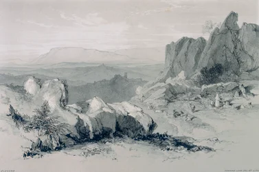 Views in Rome and Its Environs: View of Olevano