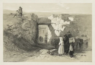 Views of Rome and Its Environs: Ancient Gate of Alatri