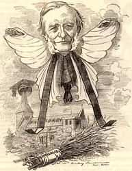 Caricature of George Granville Bradley