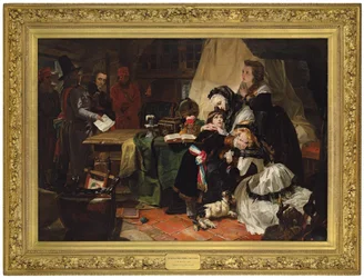The Last Parting of Marie Antoinette and her Son