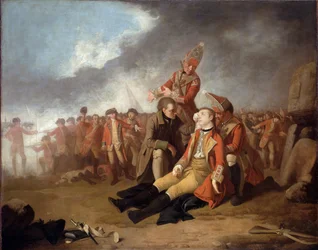 The Death of General Wolfe, 1763