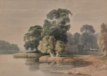 Landscape with River or Lake