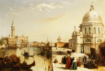 The Grand Canal with Santa Maria della Salute, Venice