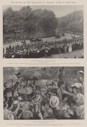 The Return of Lord Kitchener to England, Scenes in Hyde Park