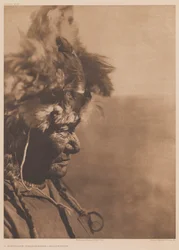 A Medicine Head-dress - Blackfoot