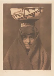 Portfolio XVII, Plate 614: A Zuñi Woman