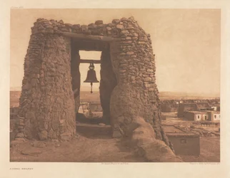 Acoma Belfry, Portfolio XVI, Plate 564