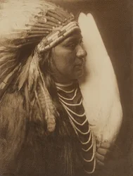 Three Feathers - A Nez Perce Native American