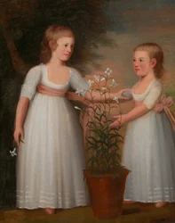 The Davis Children (Eliza Cheever Davis and John Derby Davis)