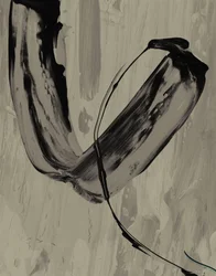 Abstract Grey Gesture