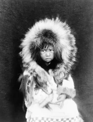 Eskimo child from Noatak, Alaska, c.1929