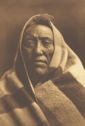 Middle Calf - Piegan, 1900