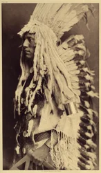 Old Person, Piegan. Photo from Volume 6 of the Encyclopedia Published by Edward S. Curtis on the Indians of North America