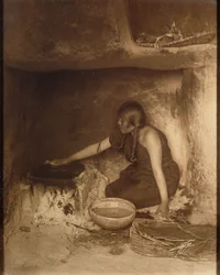 The Piki Maker, Hopi