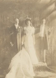 Theodore Roosevelt, Alice Roosevelt Longworth and Nicholas Longworth