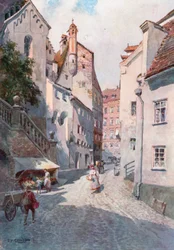 Side Street in Augsburg