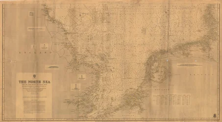 The North Sea [Southern Sheet] from the latest British and foreign surveys