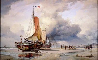 Dutch Pincks at Scheveningen, Holland