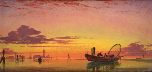Mazzorbo on the Lagoon, Venice, 1864