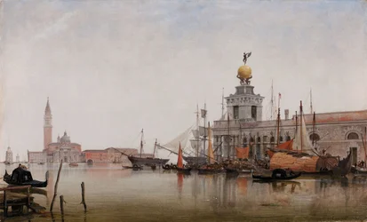 The Dogana di Mare with San Giorgio Maggiore Beyond, 1863