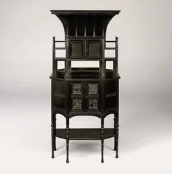 An Ebonised Cabinet