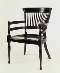 Armchair, manufactured by James Peddle