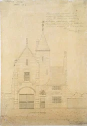 Front Elevation of Castle Ashby, Lodge No.2