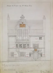 Working Drawing for House and Studio for F. Miles Esq, Tite Street, Chelsea