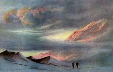 A Sunset from Hut Point, April 2nd, 1911