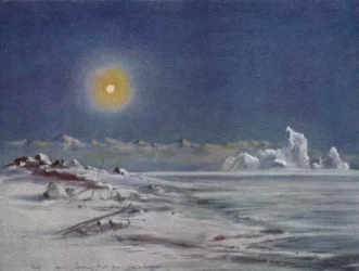 Looking West from Cape Evans