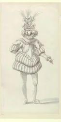 Salmacida Spolia - The King and Masquers: second version (for the King)