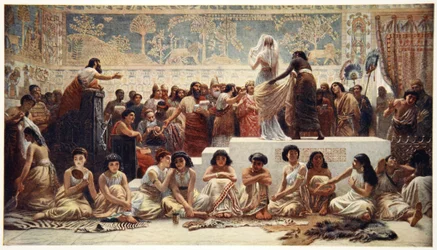 The Babylonian Marriage Market, Illustration from 