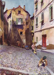 Corsica: Old houses, Bastia
