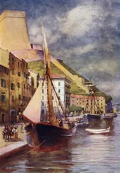 Corsica: The Harbour, Bonifacio