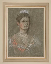 Coronation of Edward VII Portrait: Princess Louise of Battenberg