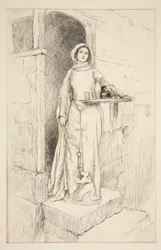 Enter Mistress Anne Page with Wine - Act I, Scene I, Merry Wives of Windsor